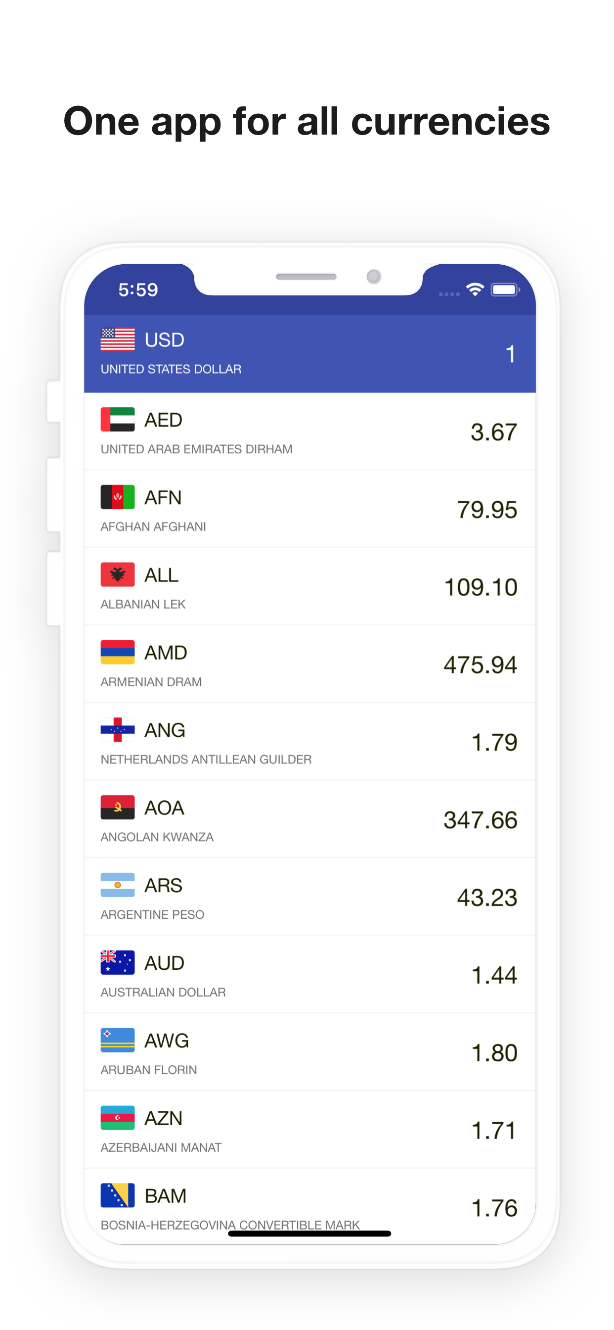Currency Converter screenshot