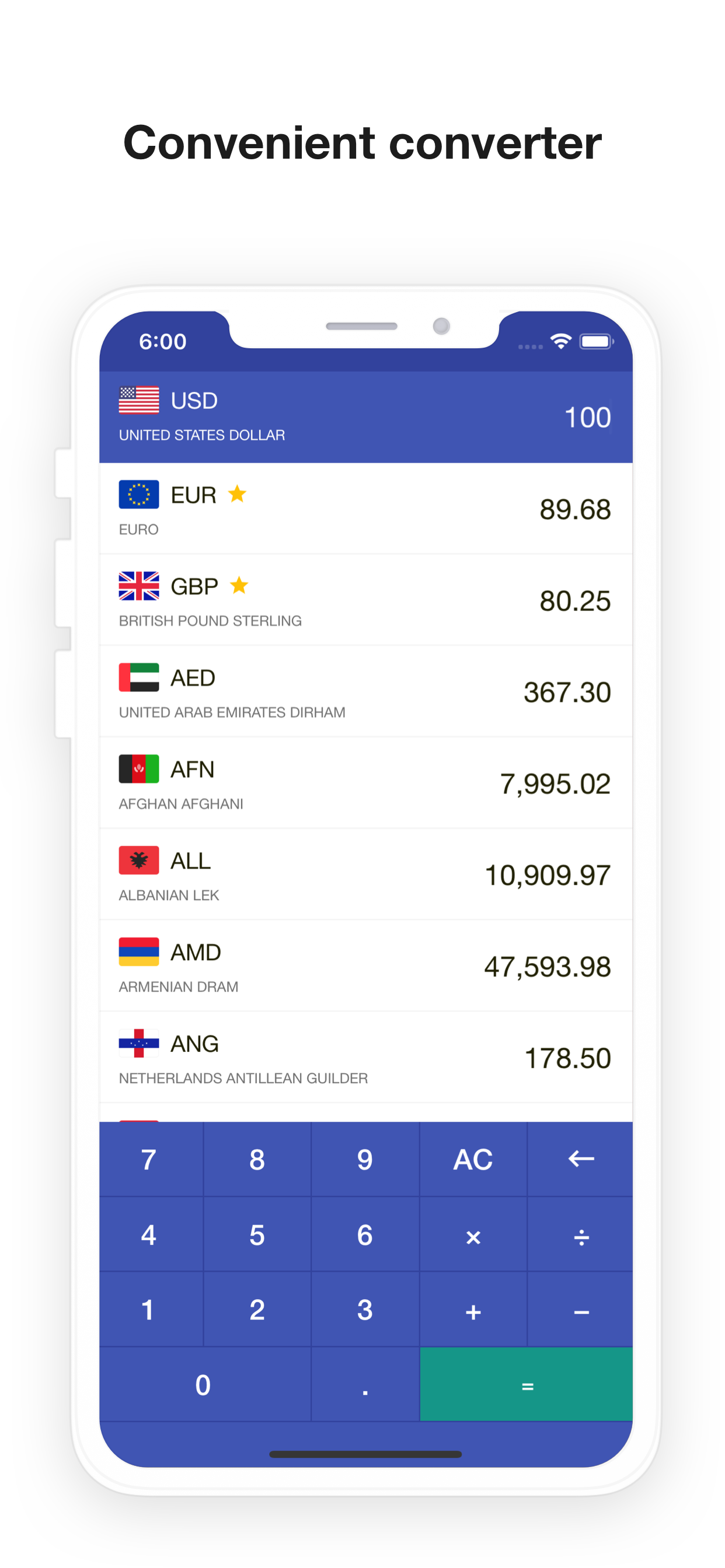 Currency Converter screenshot