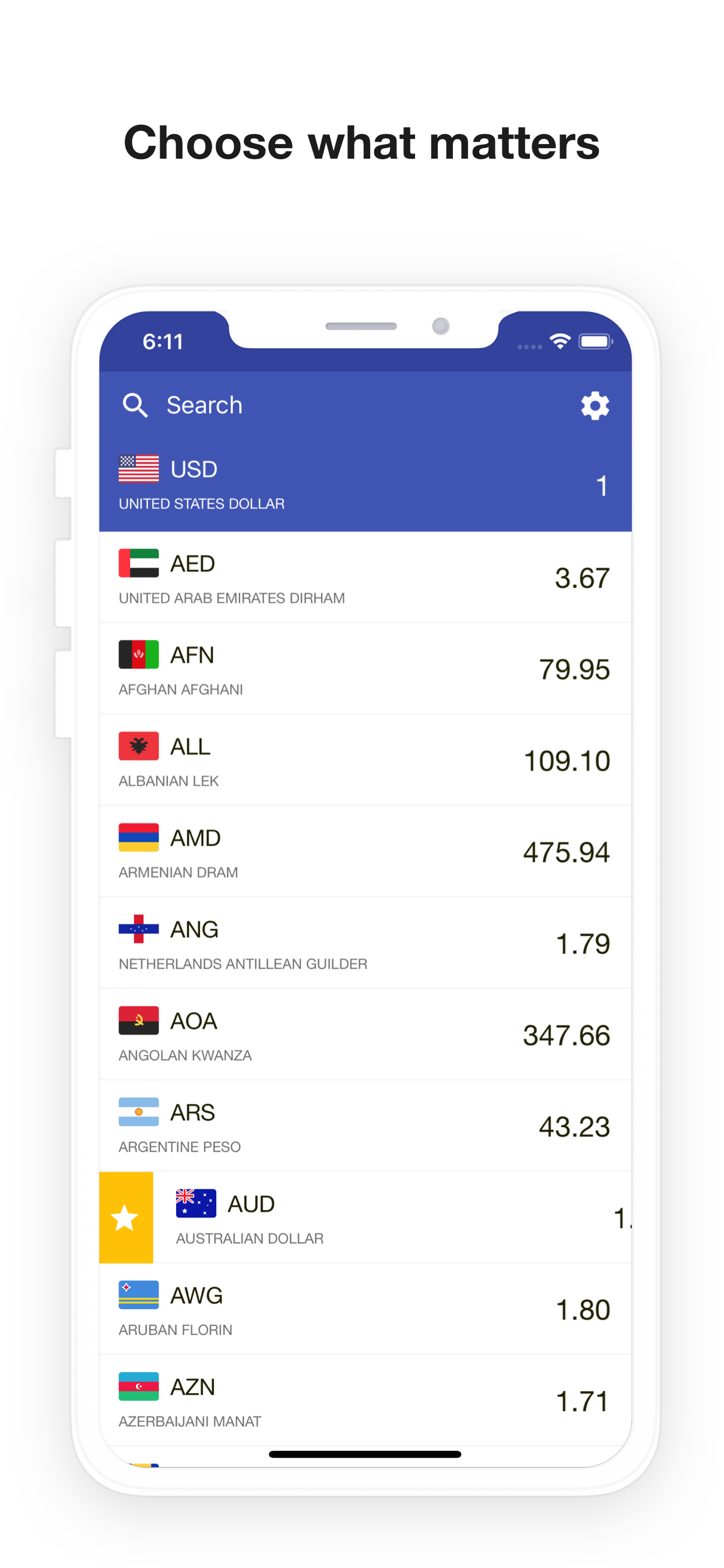 Currency Converter screenshot