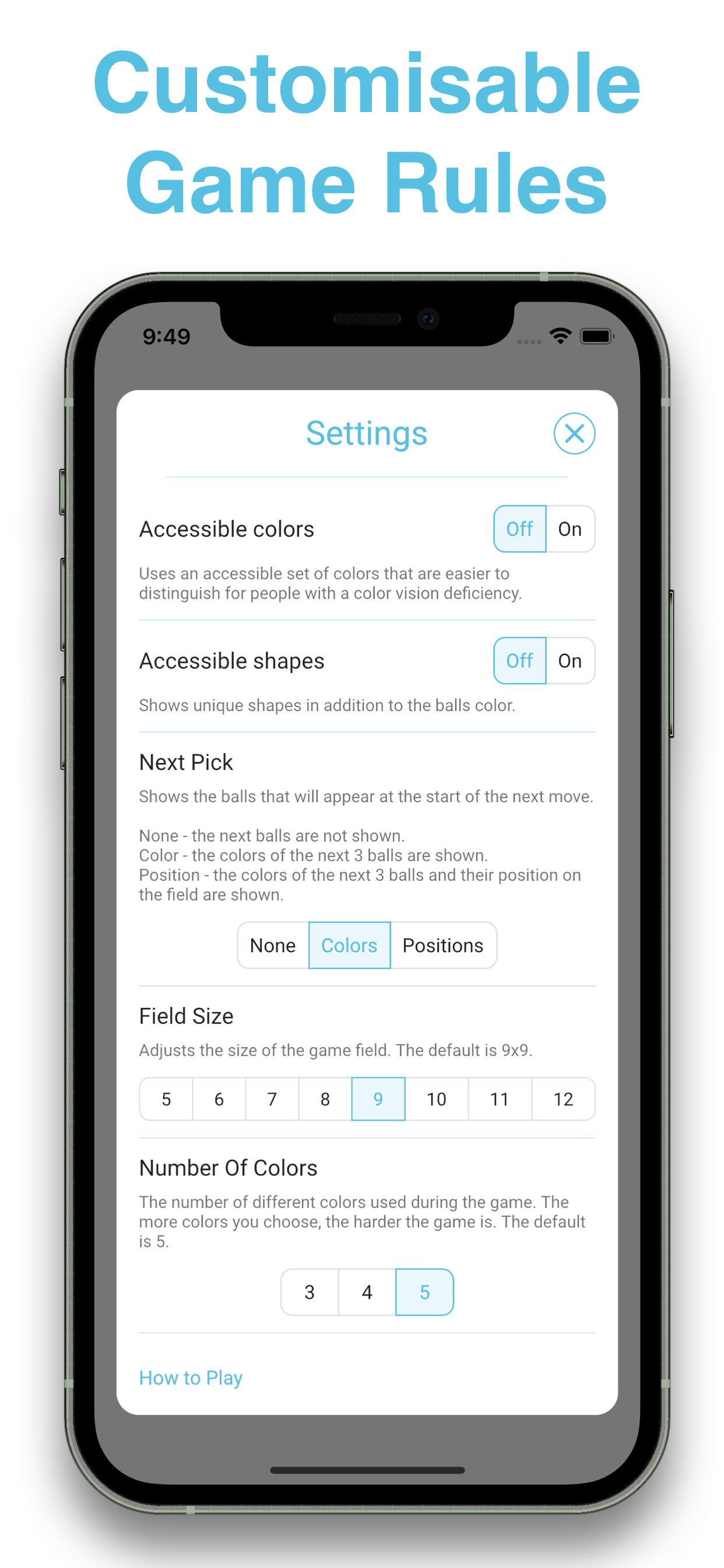 Lines screenshot